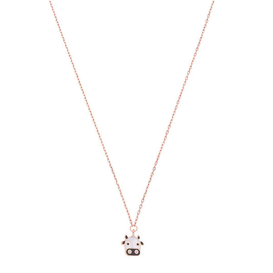 18KT Gold Cow Chain for Kids