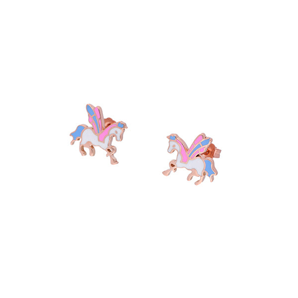 Gold Unicorn Earrings for Kids for Kids