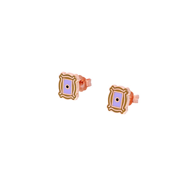 Gold Friends Door Earrings