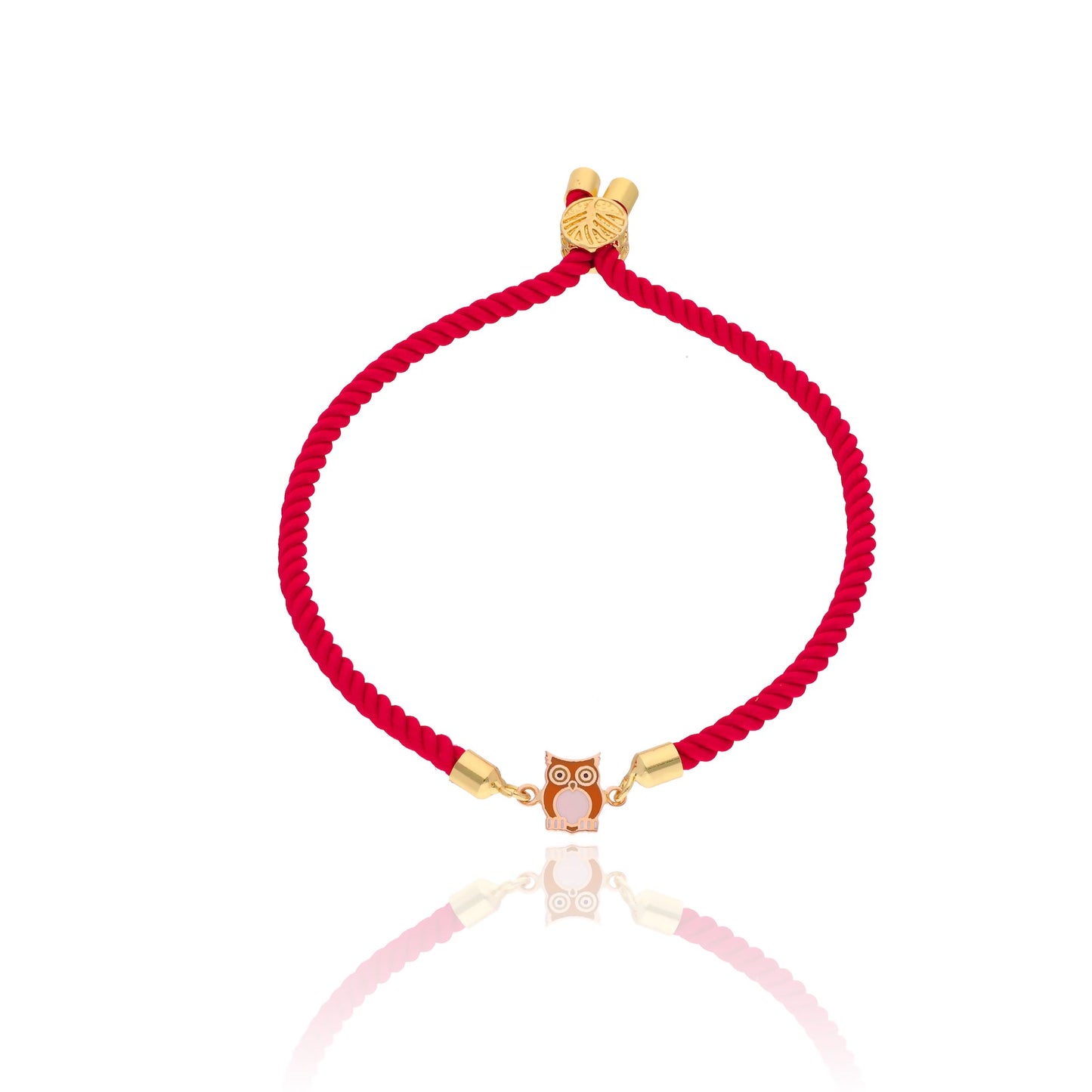 18KT Gold Lion Charm Bracelet for Kids