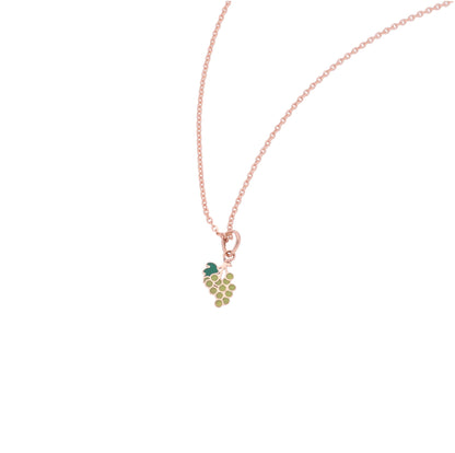 Gold Grapes Pendant for Kids