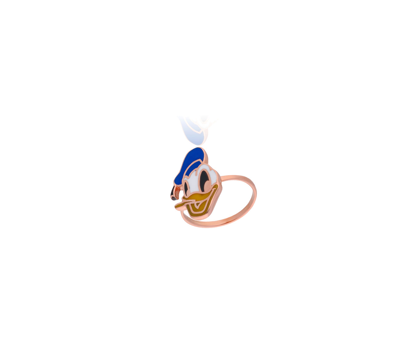 Gold Donald Duck Ring for Kids