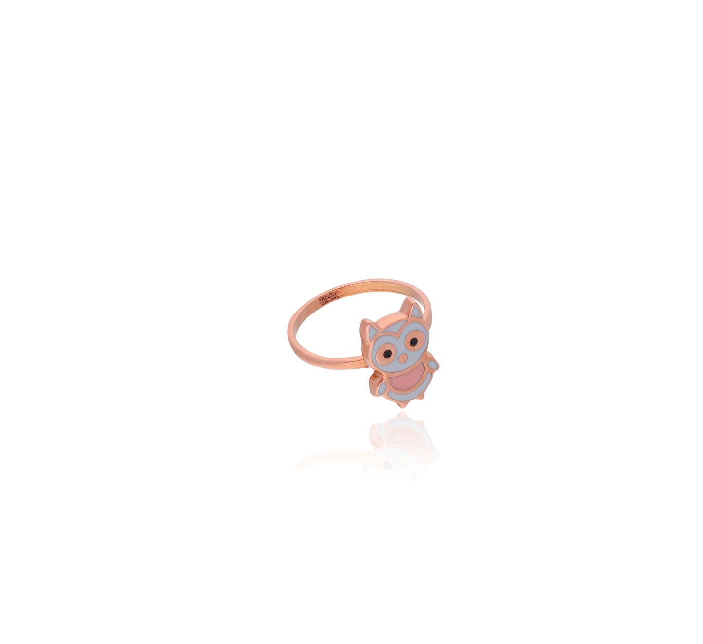 Gold Owl Ring for Kids