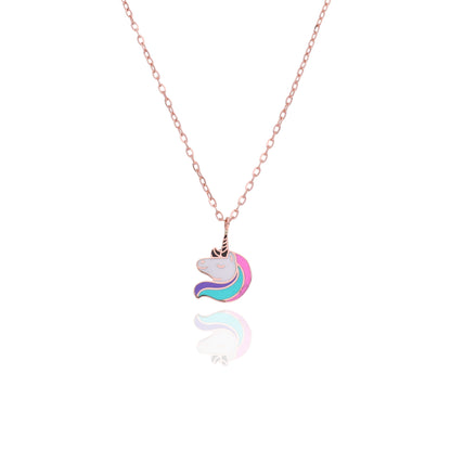 Gold Unicorn Chain for Kids