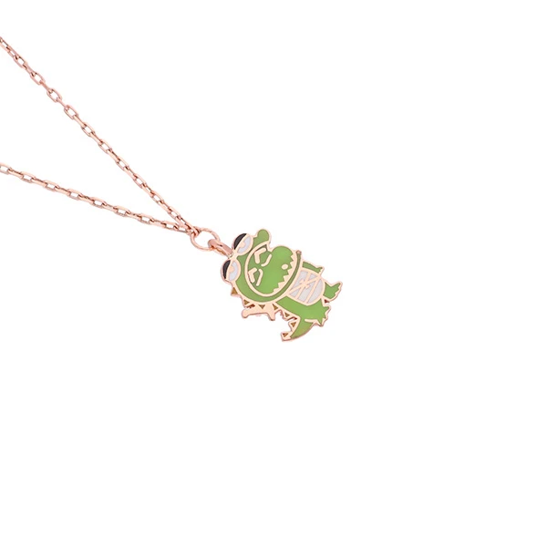 Quality Gold 14K Diamond-cut Frog Pendant K3289 - Getzow Jewelers